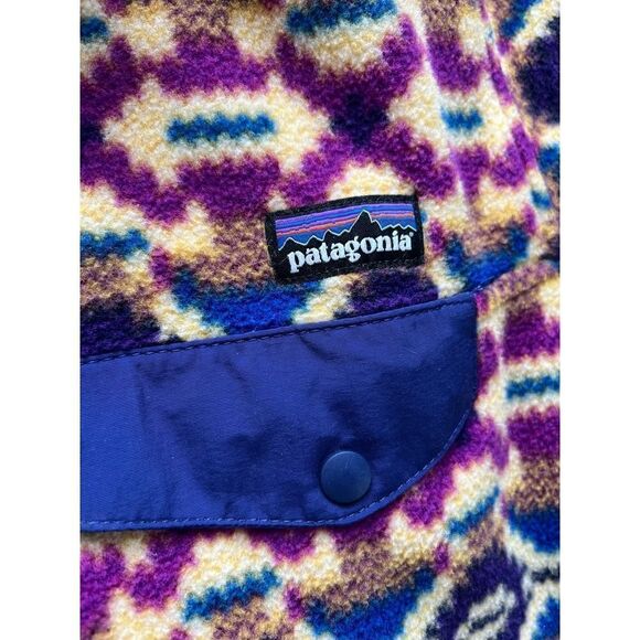 Patagonia RARE Synchilla 1/4 Snap T Pullover Fleece Jacket WMNS Small - Picture 3 of 8